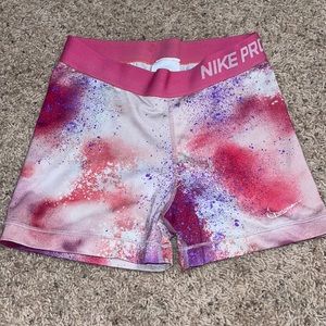 Nike spandex running shorts